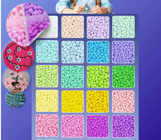 Детский набор для плетения из бисера - 2