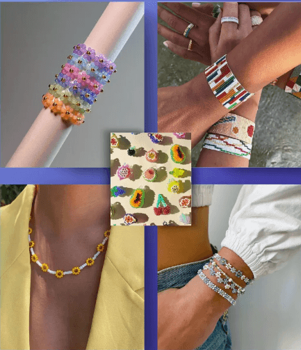 Детский набор для плетения из бисера - 1