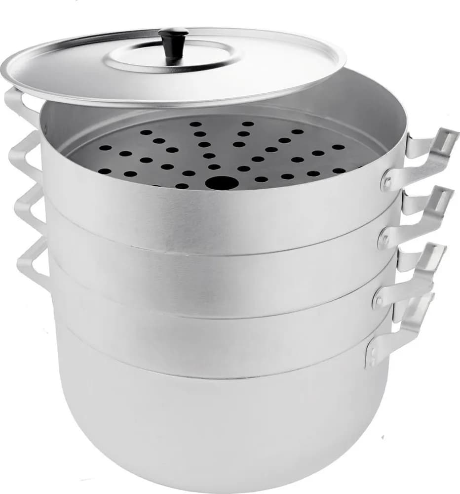 Мантоварка Алюминиевая 6л., 4 сетки - 1