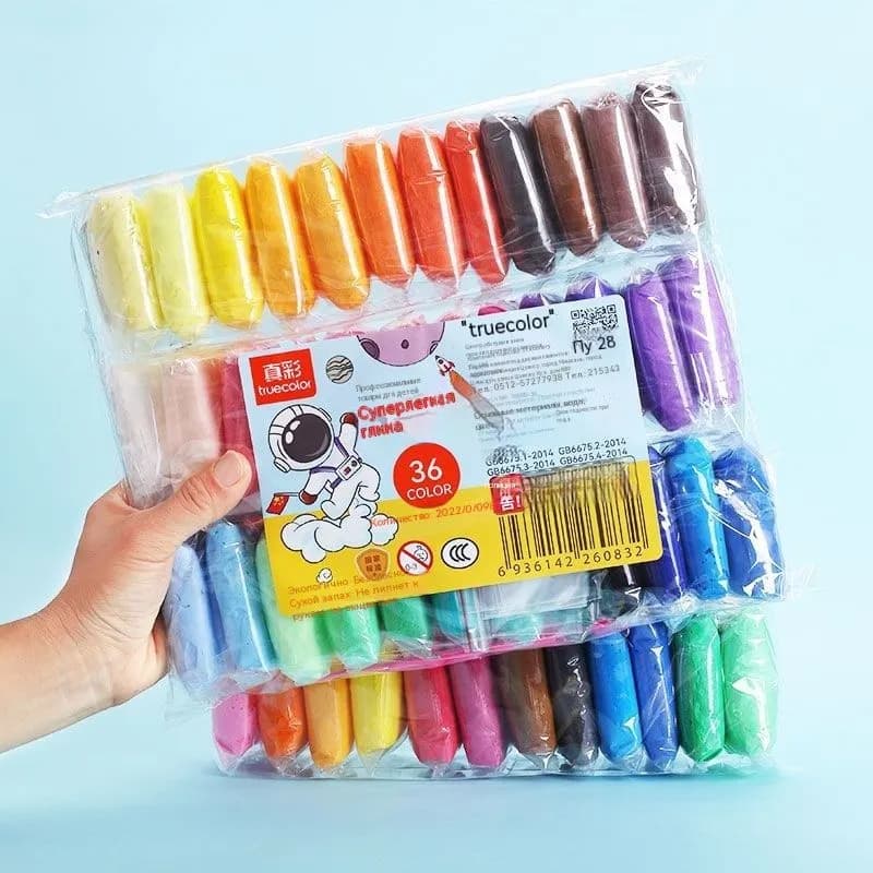 Легкая Глина для лепки самозатвердевающая - 1