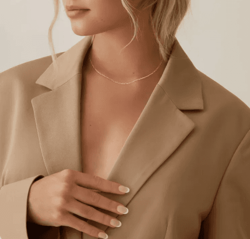 Золотая цепочка 585, цепь якорное - 1