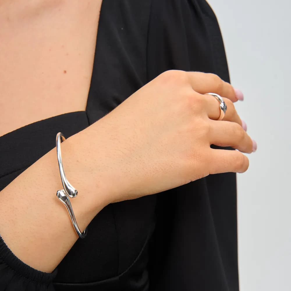 Комплект украшений: Подвеска, серьги, браслет и кольцо - 4