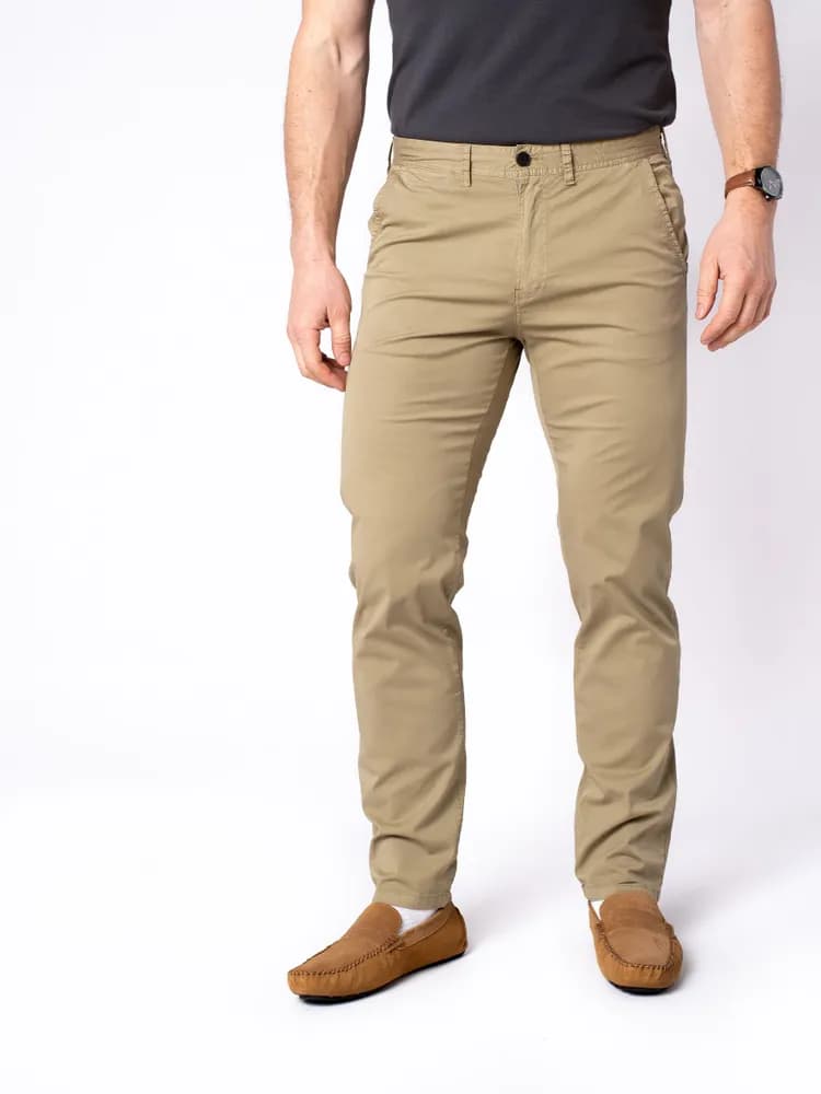 Брюки мужские летние классические хлопок PREMIUM - 1