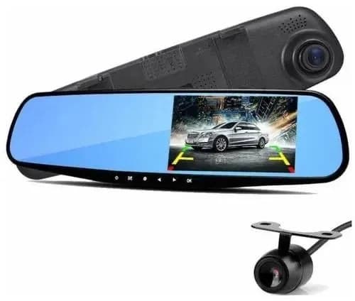 Видеорегистратор D303 зеркало 2 камеры - 1